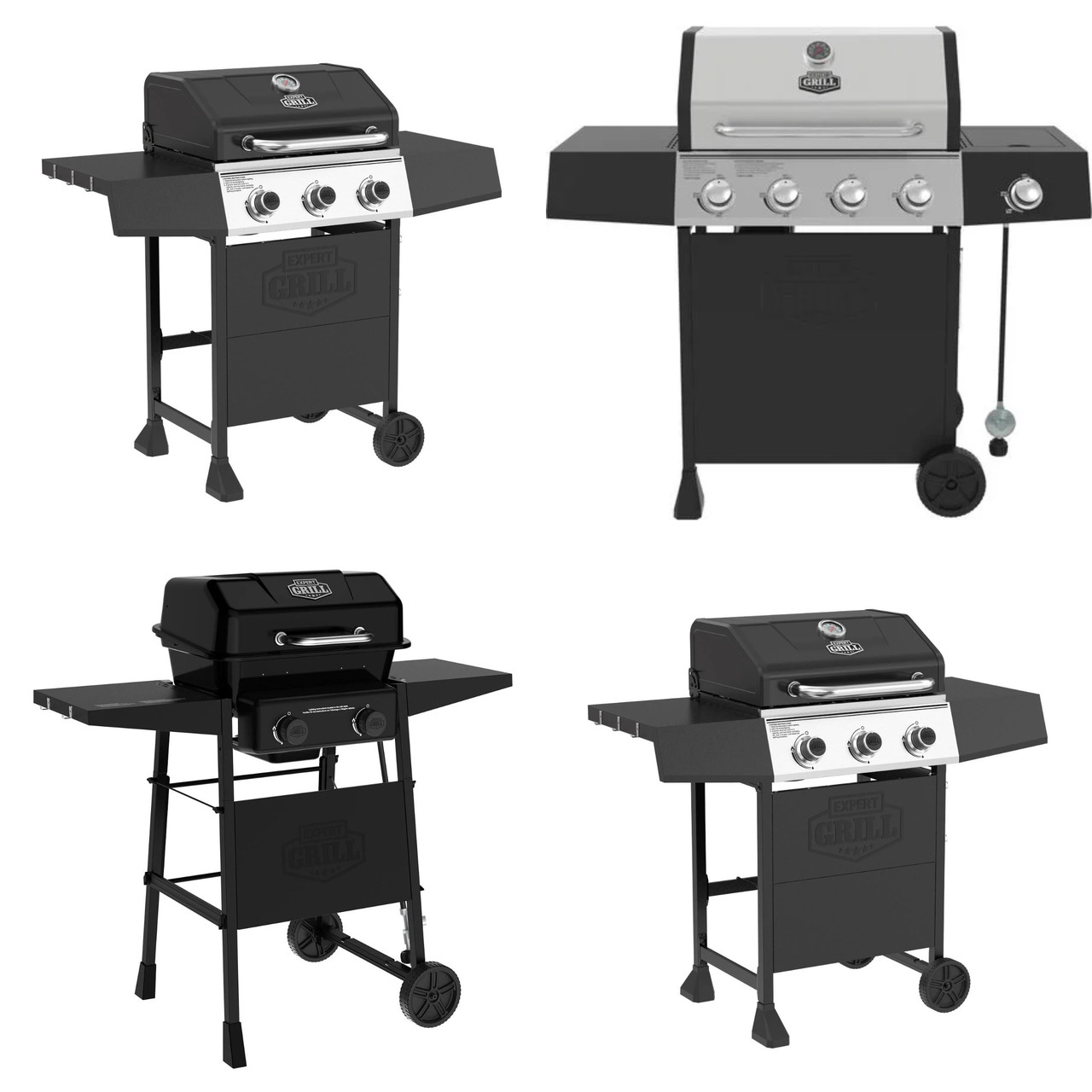 6 units of Expert Grill Propane Gas Grills - MSRP $1,218 - Returns (Lot # 1020521)