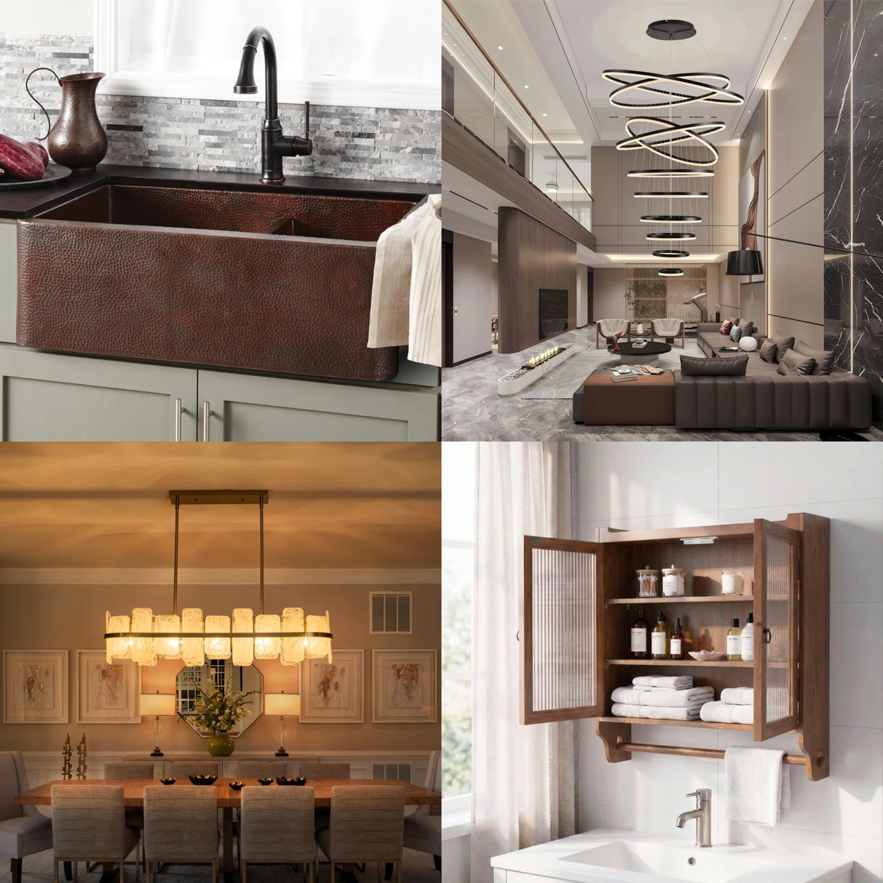 13 units of Home Fixtures - MSRP $10,003 - Returns (Lot # 1015113)