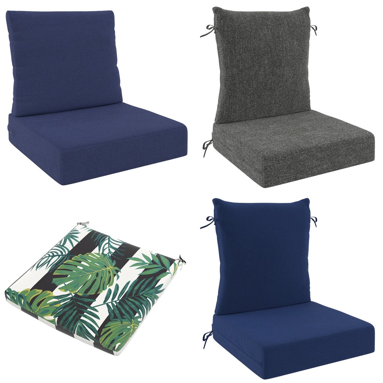 20 units of Outdoor Seat Cushions - MSRP $1,368 - Returns (Lot # 1021007)
