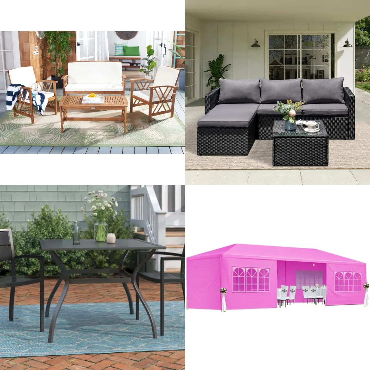 15 units of Patio Furniture - MSRP $4,568 - Returns (Lot # 1018314)