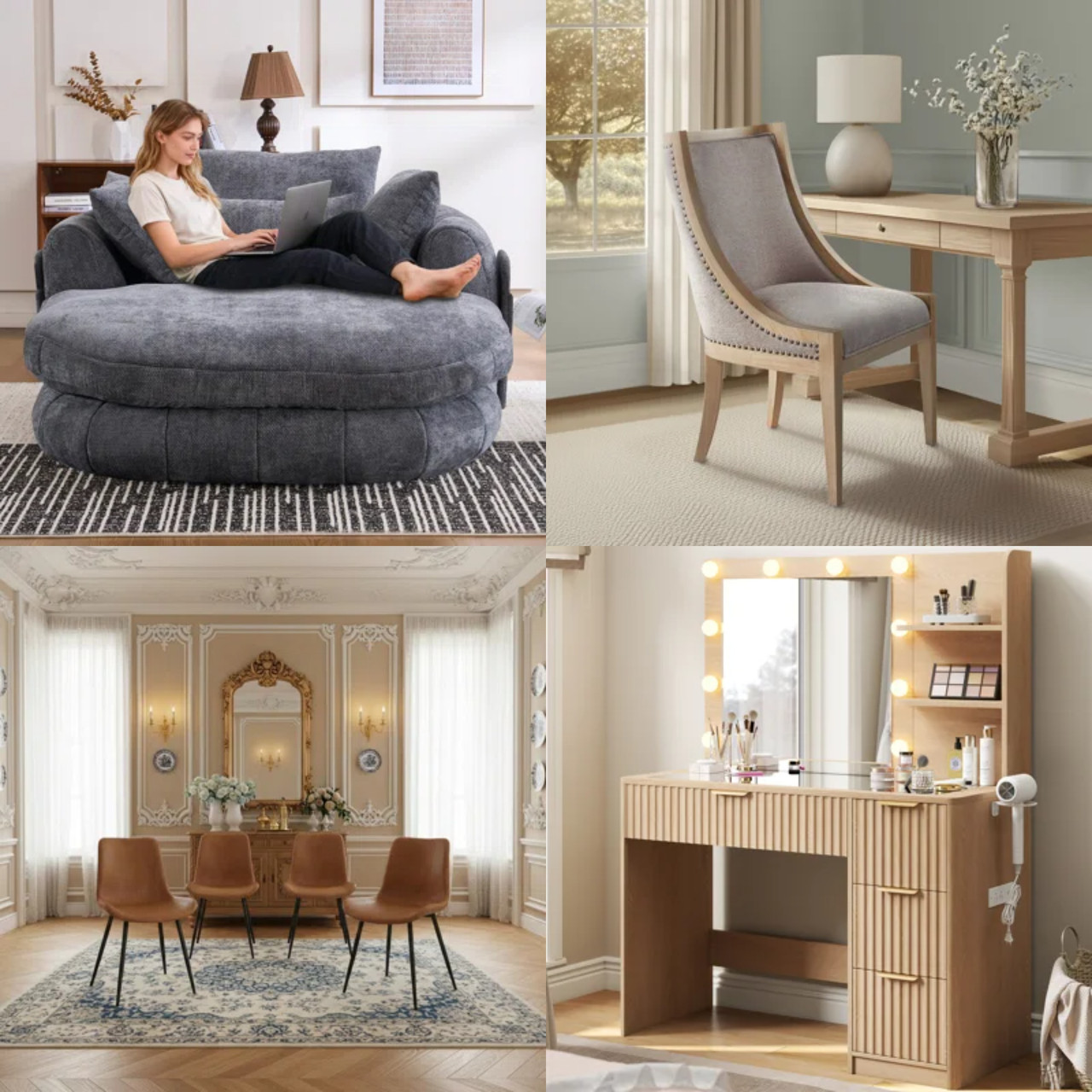 11 units of Home Furniture - MSRP $4,819 - Returns (Lot # 1020201)