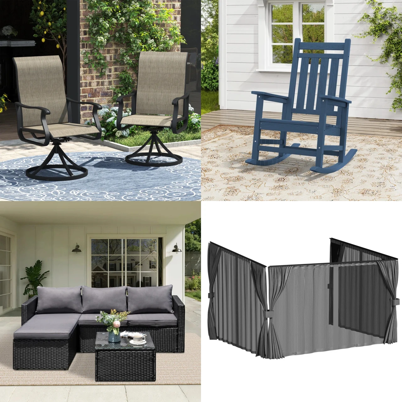 15 units of Patio Furniture - MSRP $3,012 - Returns (Lot # 1020108)