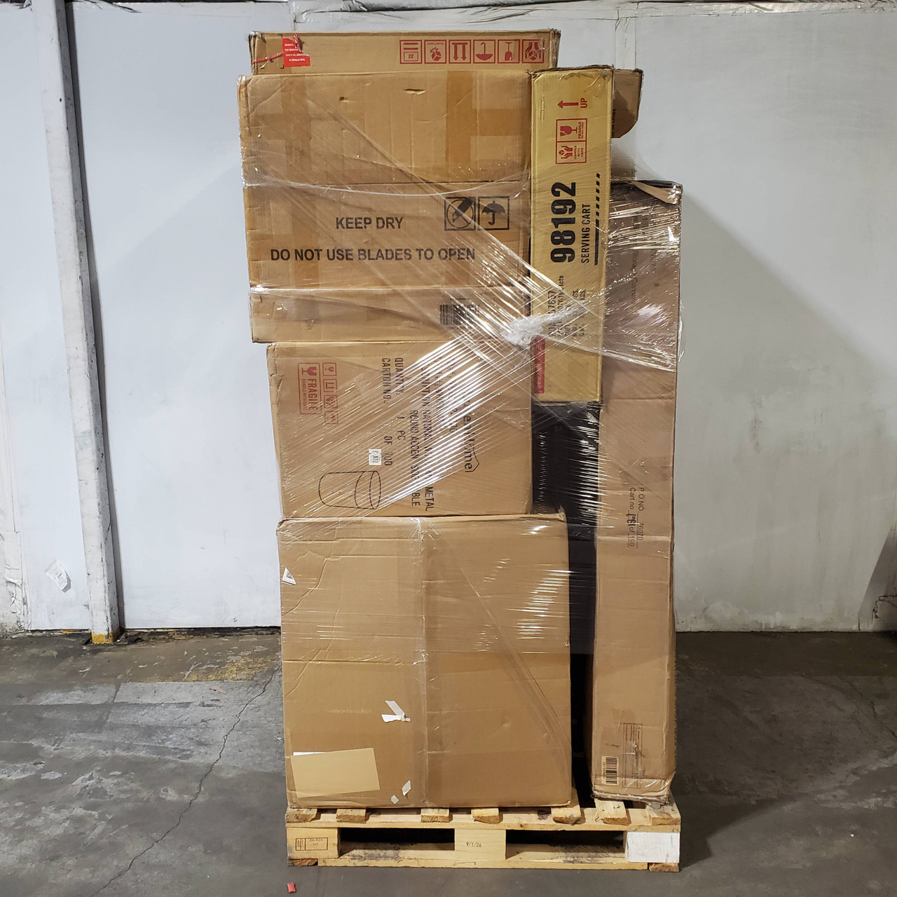 330 units of Home Furniture - MSRP $103,353 - Returns (Lot