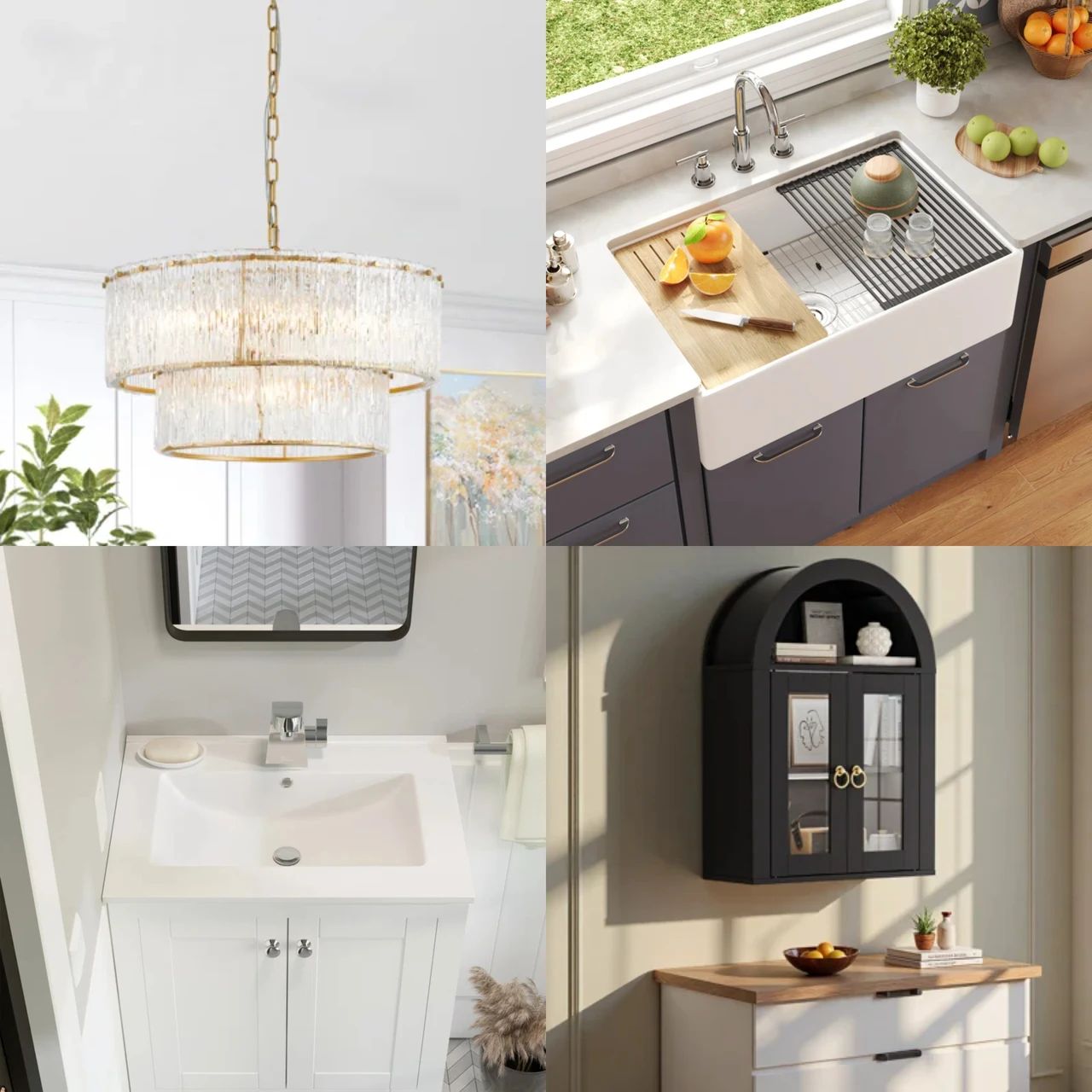 21 units of Home Fixtures - MSRP $5,799 - Returns (Lot # 1025913)