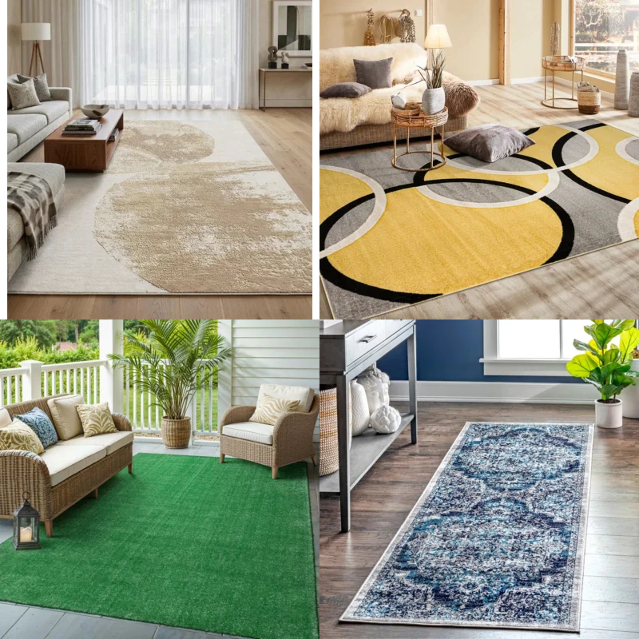 60 units of Rugs - MSRP $11,527 - Returns (Lot # 1028842)