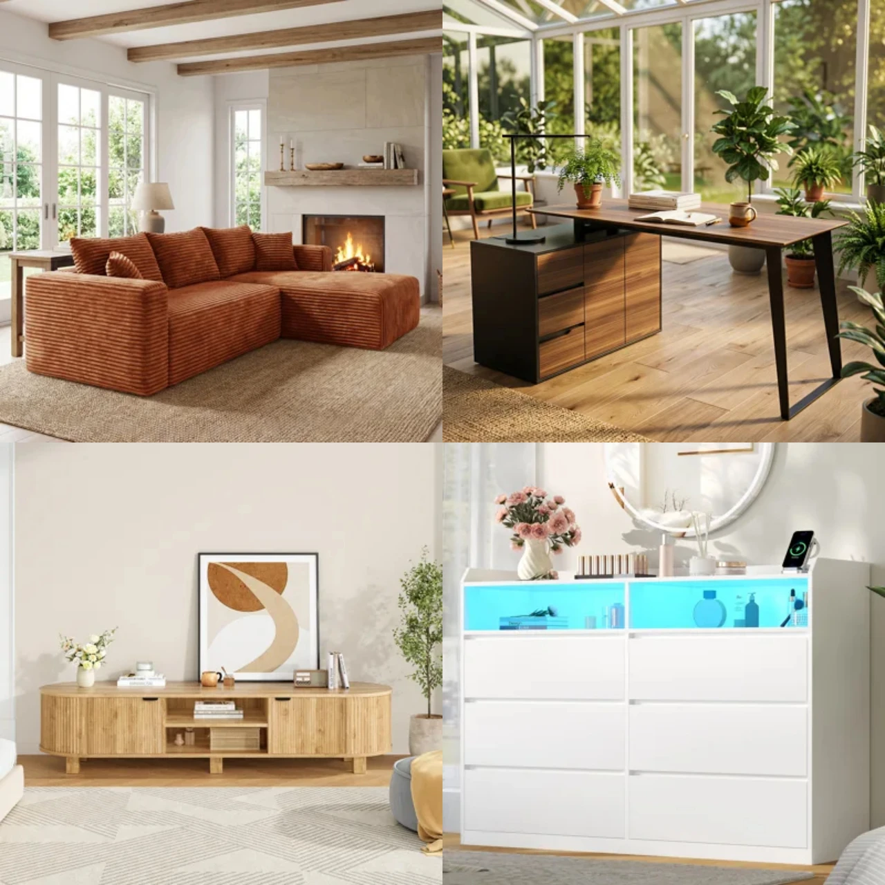 9 units of Home Furniture - MSRP $2,953 - Returns (Lot # 1029432)