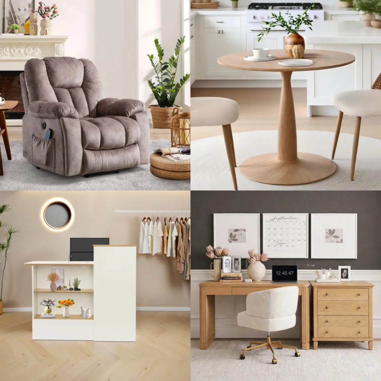 12 units of Home Furniture - MSRP $4,180 - Returns (Lot # 1030825)