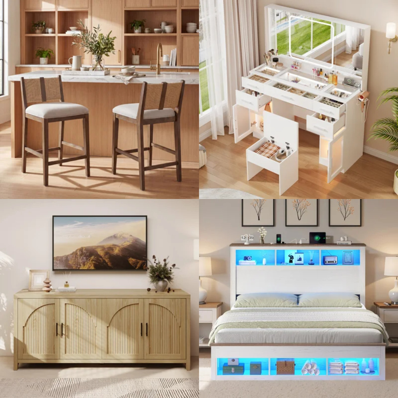 11 units of Home Furniture - MSRP $3,634 - Returns (Lot # 1031512)