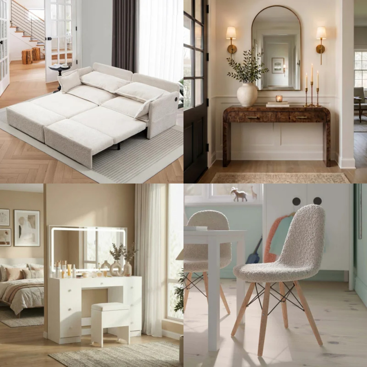 9 units of Home Furniture - MSRP $6,063 - Returns (Lot # 1032908)