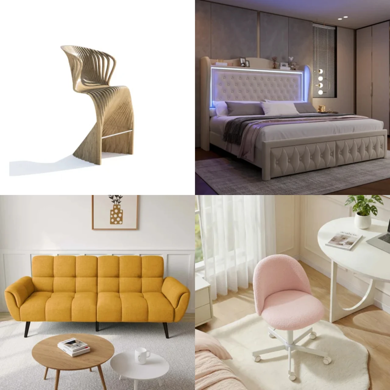 15 units of Home Furniture - MSRP $8,219 - Returns (Lot # 1033216)