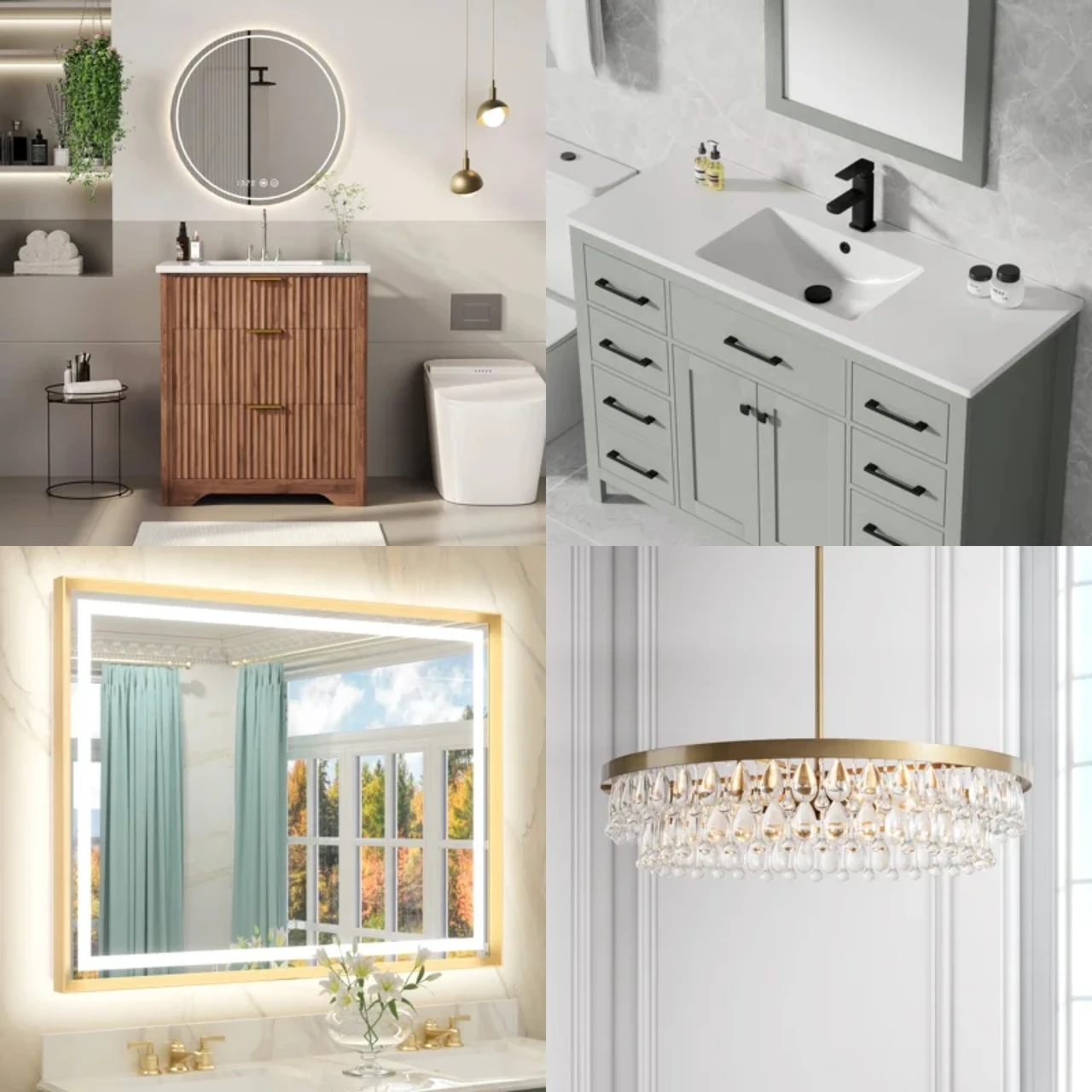 14 units of Home Fixtures - MSRP $8,283 - Returns (Lot # 1029916)
