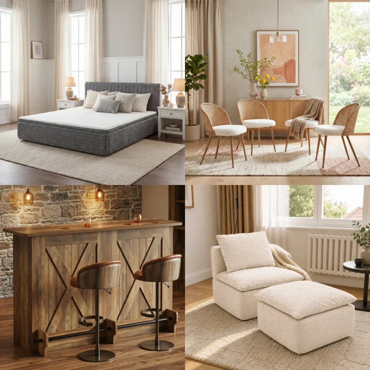 10 units of Home Furniture - MSRP $4,168 - Returns (Lot # 103-1032509)