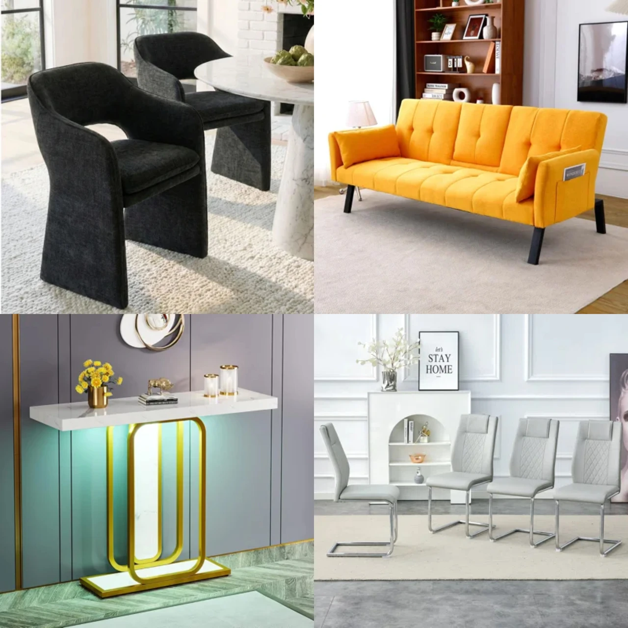 12 units of Home Furniture - MSRP $4,016 - Returns (Lot # 103-1032807)