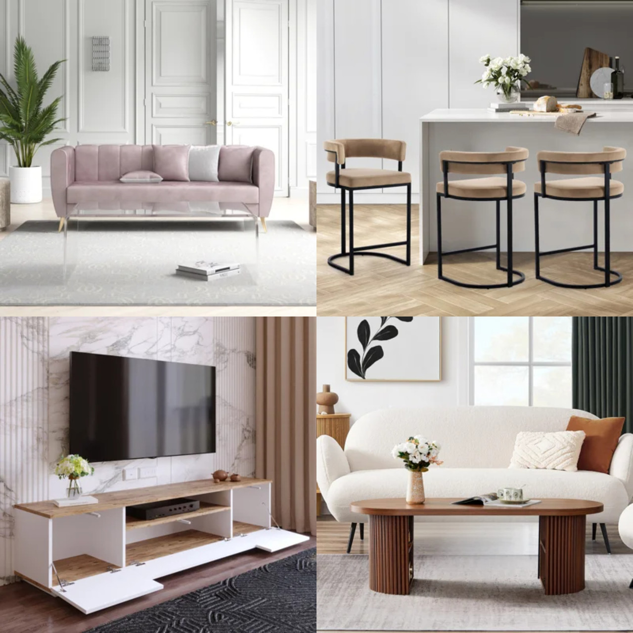 12 units of Home Furniture - MSRP $5,433 - Returns (Lot # 103-1037008)