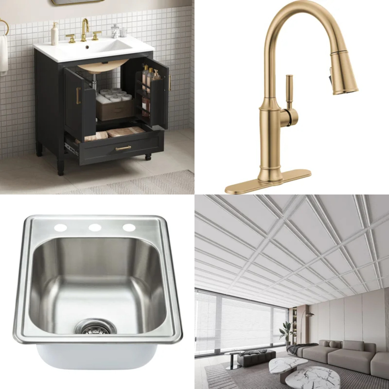 17 units of Home Fixtures - MSRP $5,704 - Returns (Lot # 103-1035513)