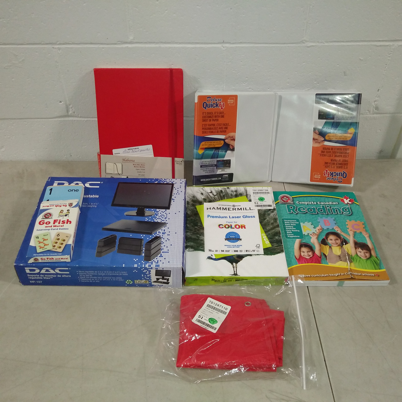 160 Units of Office & School Supplies - MSRP 5308$ - Returns (Lot