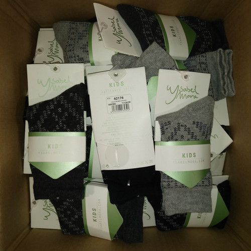 38 Units of Assorted Socks Boy Patterned Size 2 (23/25) - MSRP 304$ - Brand New (Lot # CP543928)