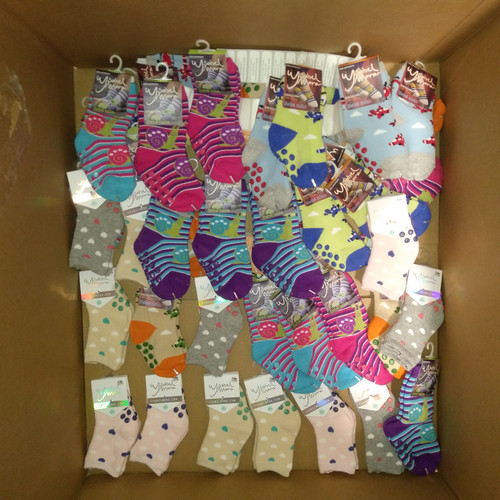 48 Units of Non-Slip Baby Socks - MSRP 540$ - Brand New (Lot # 543947)