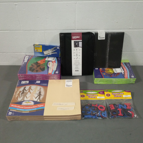 28 Units of Office & School Supplies - MSRP 1703$ - Returns (Lot # 560035)