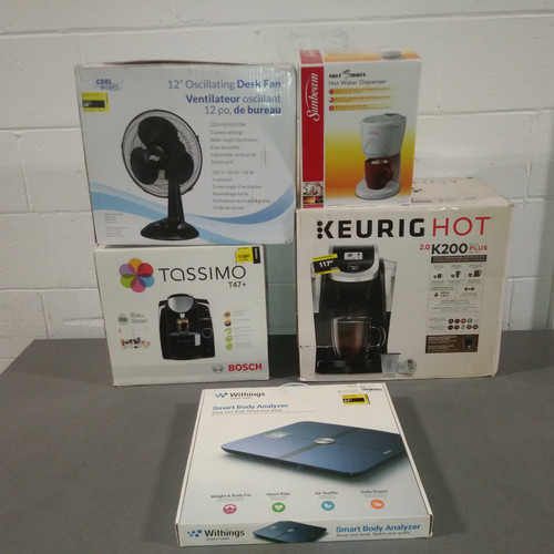 81 Units of Small Appliances - MSRP 3984$ - Returns (Lot # 561747)