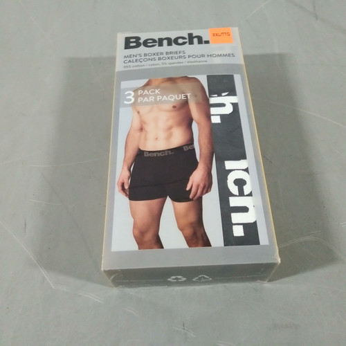 27 Units of Bench Men's Boxer Briefs 3-Pack - XXL - MSRP 459$ - Brand New (Lot # CP562804)