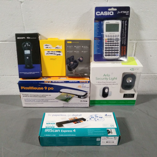 35 Units of Office Electronics - MSRP 3656$ - Returns (Lot # 564389) -  Restock Canada