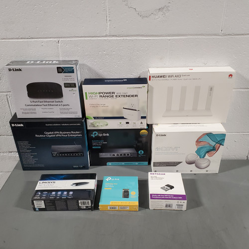 36 Units of Router & Networking - MSRP 3003$ - Returns (Lot # 571484)