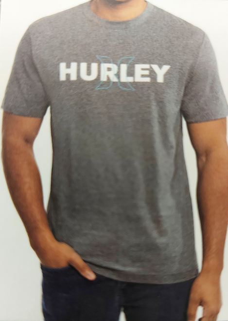 13 Units of Hurley T-Shirt - XX-Large - Grey - MSRP 247$ - Brand New (Lot #  CP574319)