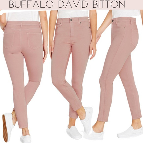 20 Units of Buffalo High Rise Stretch Super Soft Ankle Grazer Pant - Purple - 16 - MSRP 480$ - Brand New (Lot # CP580001)
