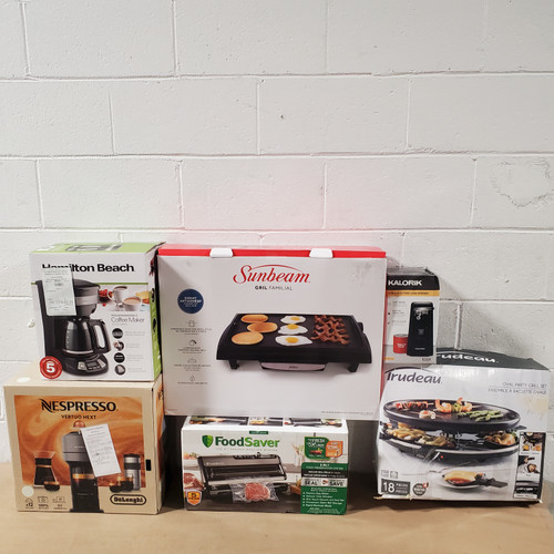 41 Units of Small Appliances - MSRP 3399$ - Returns (Lot # 586720)