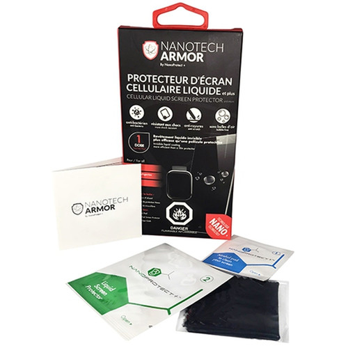 800 Units of Nanotech Anti Bacteria Invisible Cellular Liquid Screen Protectors - MSRP 15992$ - Brand New (Lot # CP586817)