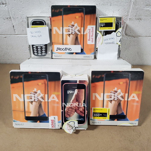 14 Units of Nokia Smartphones - MSRP 3052$ - Returns (Lot # 589720)