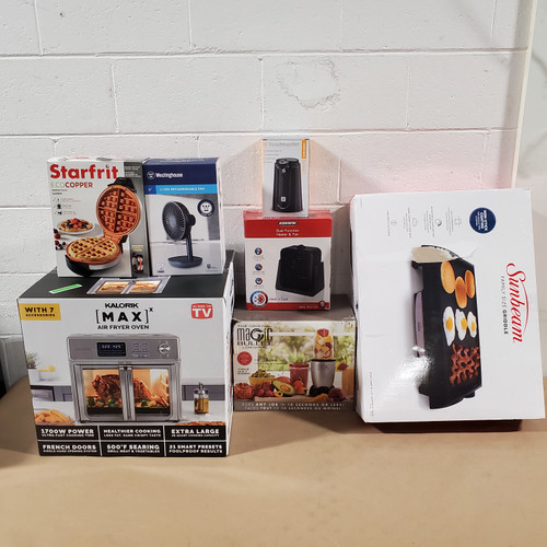 27 Units of Small Appliances - MSRP 2212$ - Returns (Lot # 587417)