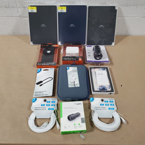 58 Units of Electronic Accessories - MSRP 1183$ - Returns (Lot # 591607)