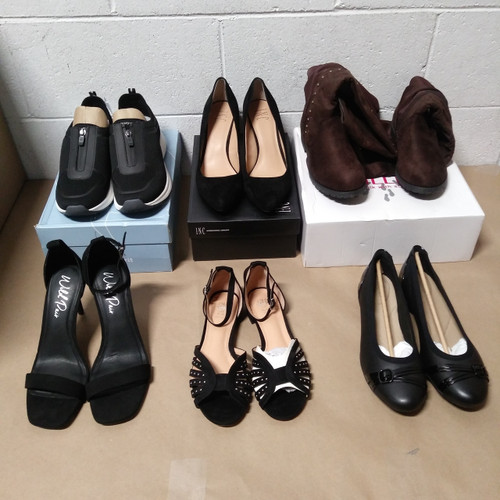 33 Units of Women's Shoes (pair) - MSRP 3182$ - Returns (Lot # 595441)