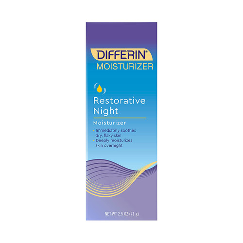 50 Units of Differin Restorative Night Moisturizer - 2.5 oz - MSRP 900$ - Like New (Lot # CP597606)