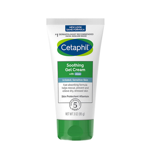 100 Units of Cetaphil Soothing Gel Cream with Aloe Allantoin Skin Protectant - 3.0 OZ - MSRP 999$ - Like New (Lot # CP597624)