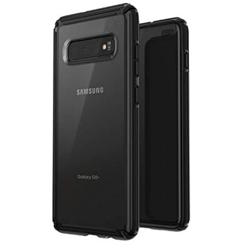 48 Units of Speck Presidio V-Grip Series Case for Samsung Galaxy S10e - Clear / Black - MSRP $1,918 - Brand New Lot #CP609916)