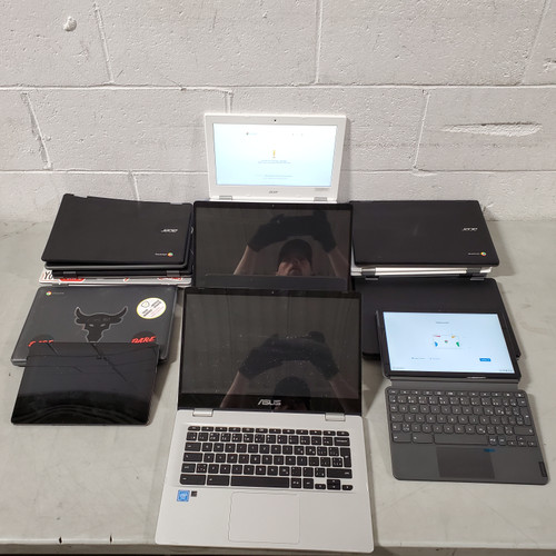 16 Units of Chromebooks - MSRP $4,729 - Salvage (Lot # 617109)