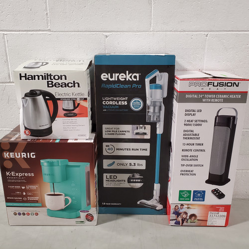 29 Units of Small Appliances - MSRP $2,338 - Returns (Lot # 616506)
