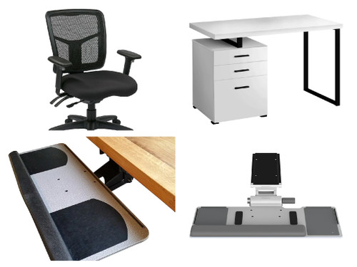 26 Units of Office Furniture - MSRP $3,453 - Returns (Lot # 621629)