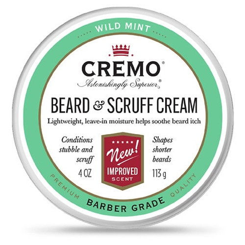 100 Units of Cremo Beard Scruff Cream - Mint Blend - 4oz - MSRP $1,499 - Like New (Lot # CP616135)