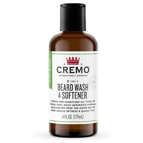 85 Units of Cremo 2-in-1 Mint Blend Beard Wash & Softener, Cleans and Conditions All Lengths of Facial Hair - 6 Oz. - MSRP $1,445 - Like New (Lot # CP616137)