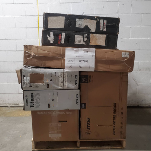 17 Units of Monitors - MSRP $11,803 - Salvage (Lot # 637202)