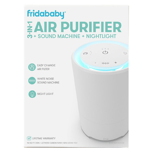 1 Units of FridaBaby 3-in-1 Air Purifier - 1.0 ea - MSRP $104 - Like New (Lot # LK632940)