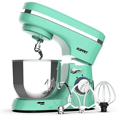 1 Units of Kuppet Stand Mixers, 8-Speed, 4.7QT Stainless Steel Bowl - Green - MSRP $160 - Brand New (Lot # BN639711)