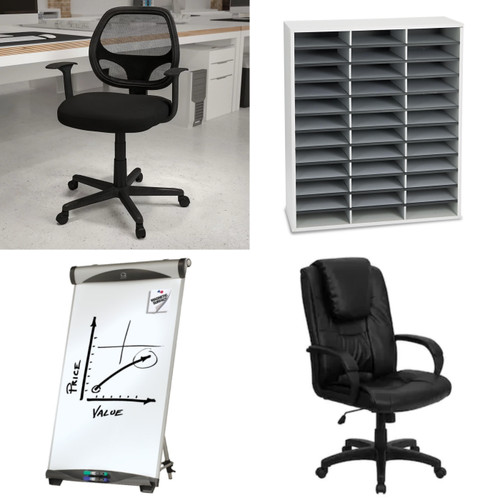 11 Units of Office Furniture - MSRP $1,600 - Returns (Lot # 632130)