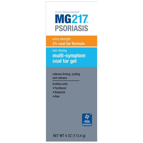 30 Units of MG217 - Psoriasis Extra Strength Non-Drying Multi-Symptom Coal Tar Gel - 4.0oz Various Expiration Dates -  - MSRP $360 - Like New (Lot # 102-LK644059)