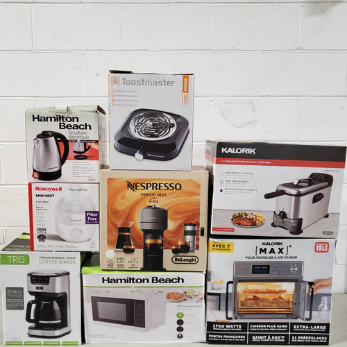 31 Units of Small Appliances - MSRP $3,120 - Returns (Lot # 653019)