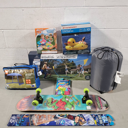 184 Units of Sports & Outdoor - MSRP $4,059 - Returns (Lot # 652106)